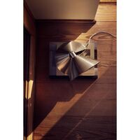 Peel Bordlampe Børstet/Rustfri Stål