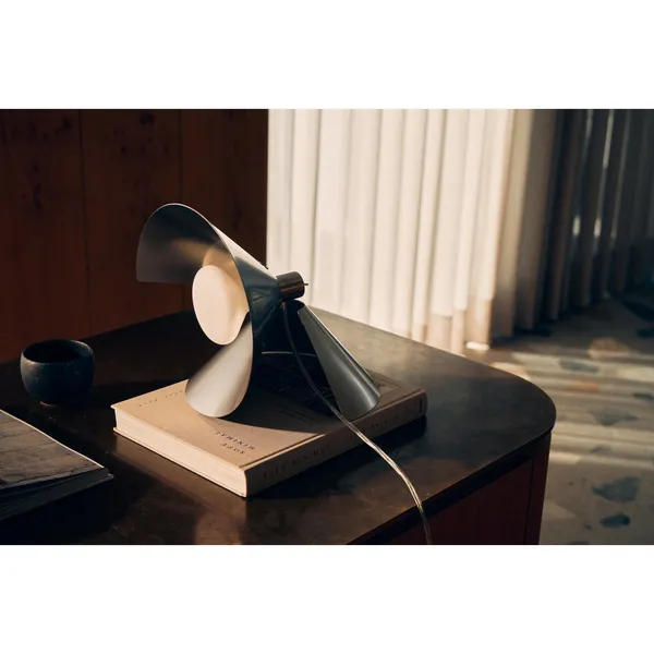 Peel Bordlampe Børstet/Rustfri Stål