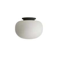Supernate Loftlampe Ø28 Opal Hvid/Sort