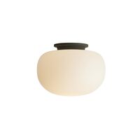 Supernate Loftlampe Ø28 Opal Hvid/Sort