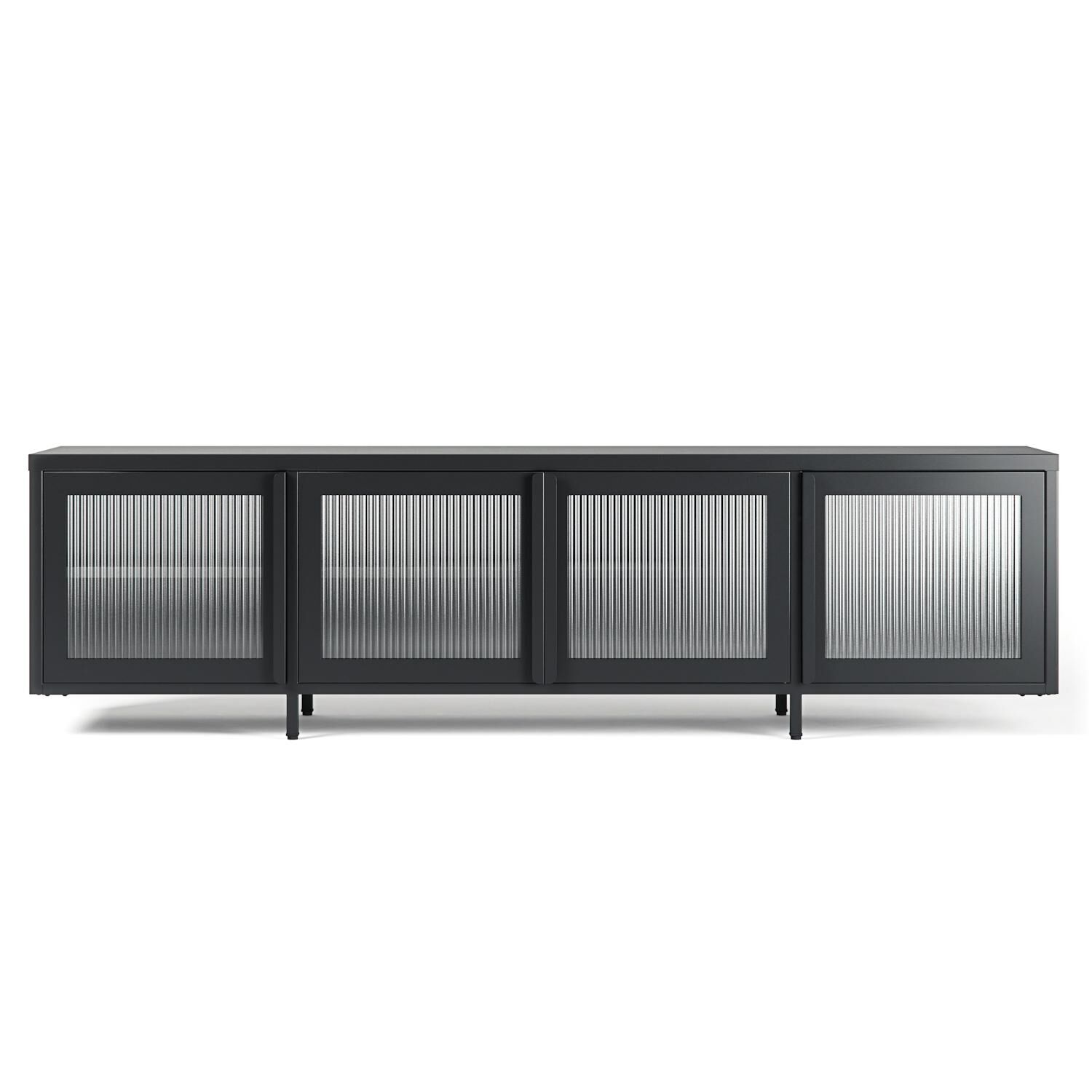 Store Meuble TV 180 cm Gris Anthracite
