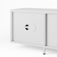 Store TV Bench 180 cm White