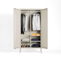 Keep Garderobsskåp 180 cm Pebble Grey