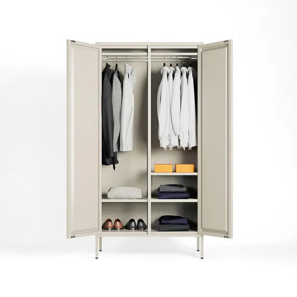 Keep Wardrobe 180 cm Pebble Grey