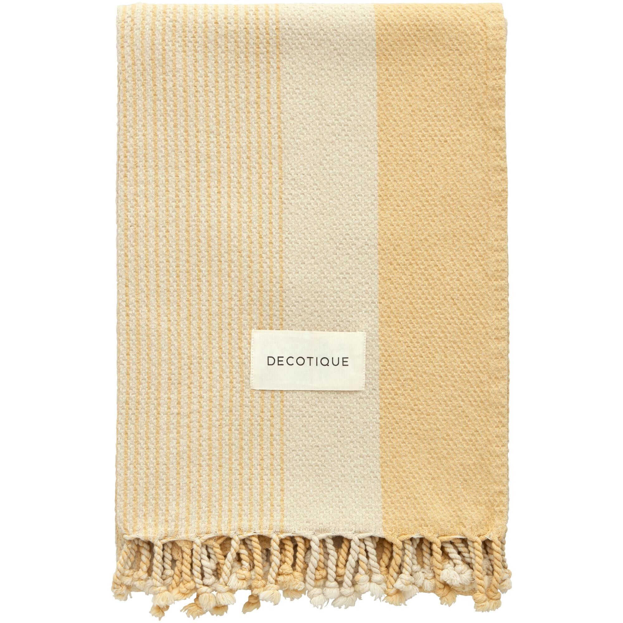 Summer Hamam Plaid 80x160 Sunshine