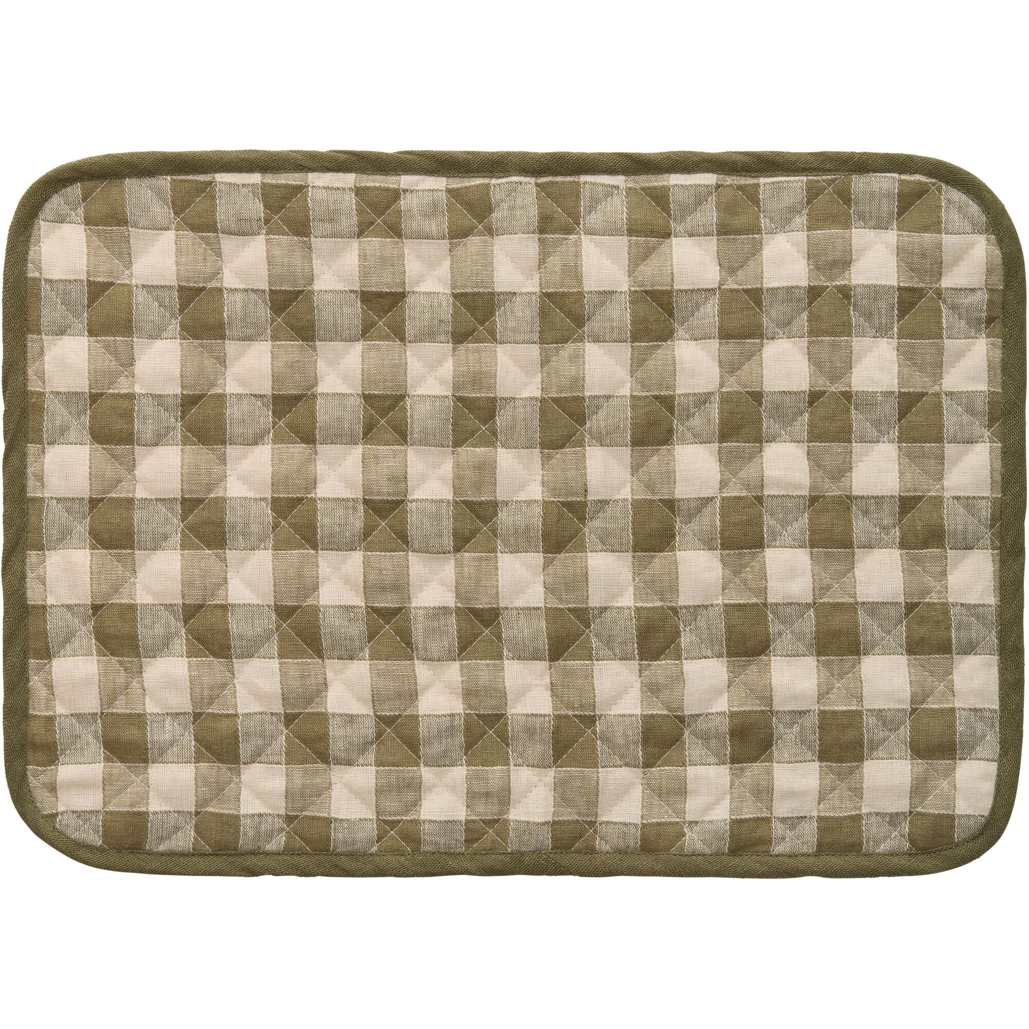 Ester Set de Table 33x48 Lot de 2 Olive