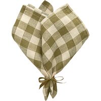 Ester Servilleta 40x40 Set de 2 Oliva