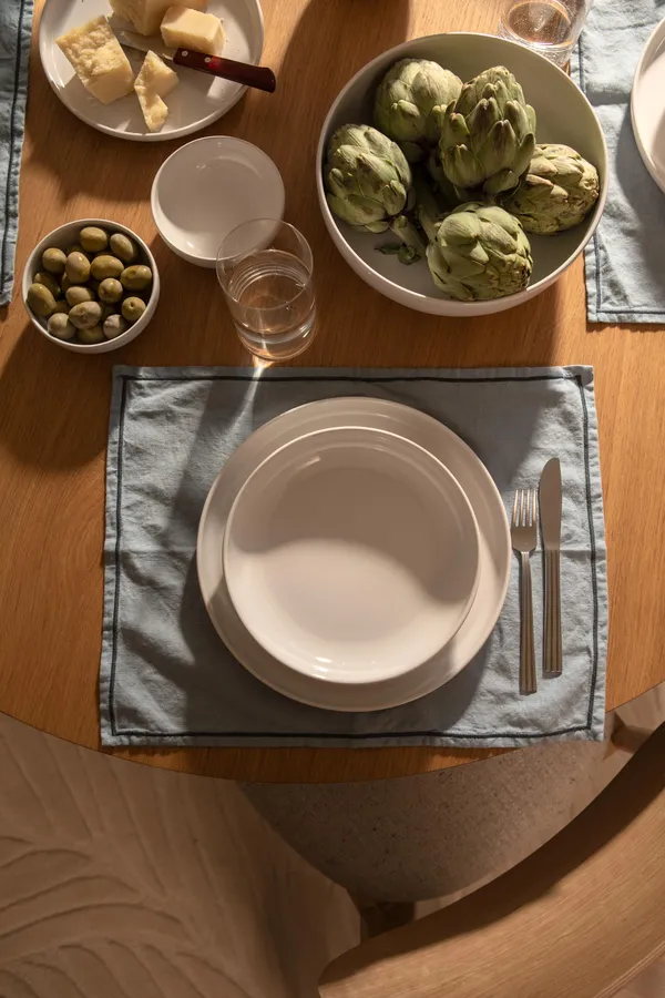Sienna Platzset 35x45 Set mit 2 Staubblau