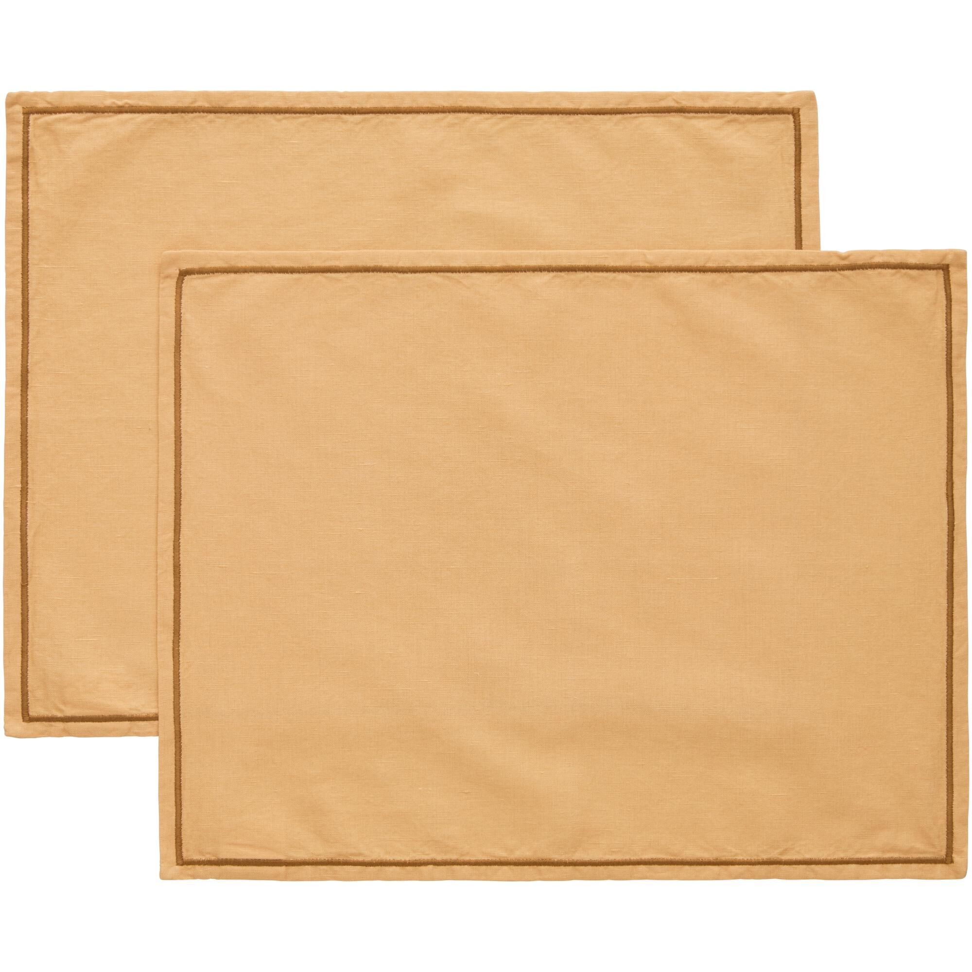 Sienna Set de Table 35x45 Lot de 2 Sable