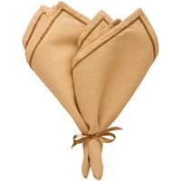 Sienna Serviette 45x45 Set mit 2 Sand