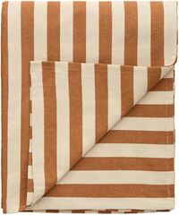 Block Stripe Dug 140x240 Brun