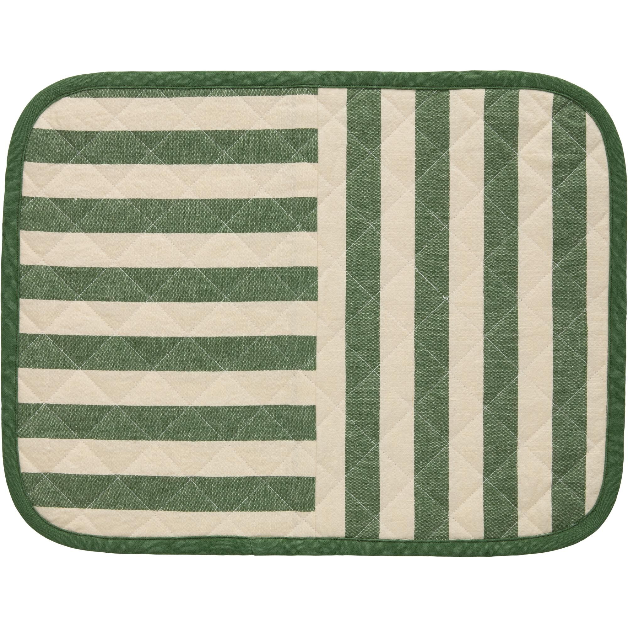 Block Stripe Set de Table 35x45 Vert