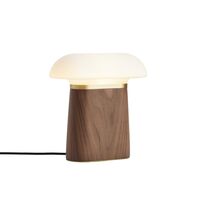 Nova Table Lamp Walnut/ Opal