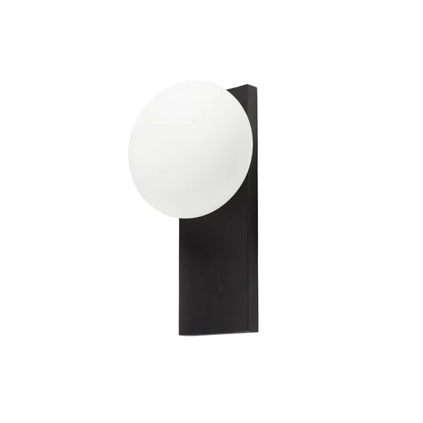 Dew Table/Wall Lamp White/ Black Painted Ash