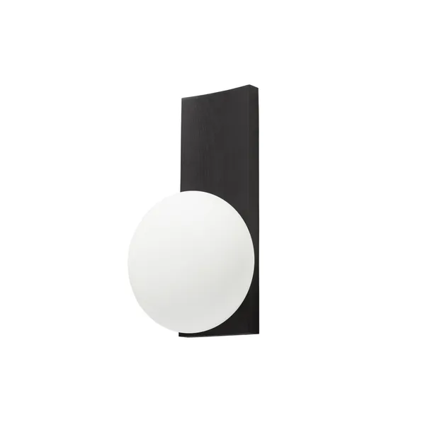 Dew Table/Wall Lamp White/ Black Painted Ash