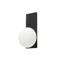 Dew Table/Wall Lamp White/ Black Painted Ash