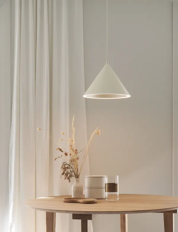 Annular Hanglamp Klein Wit