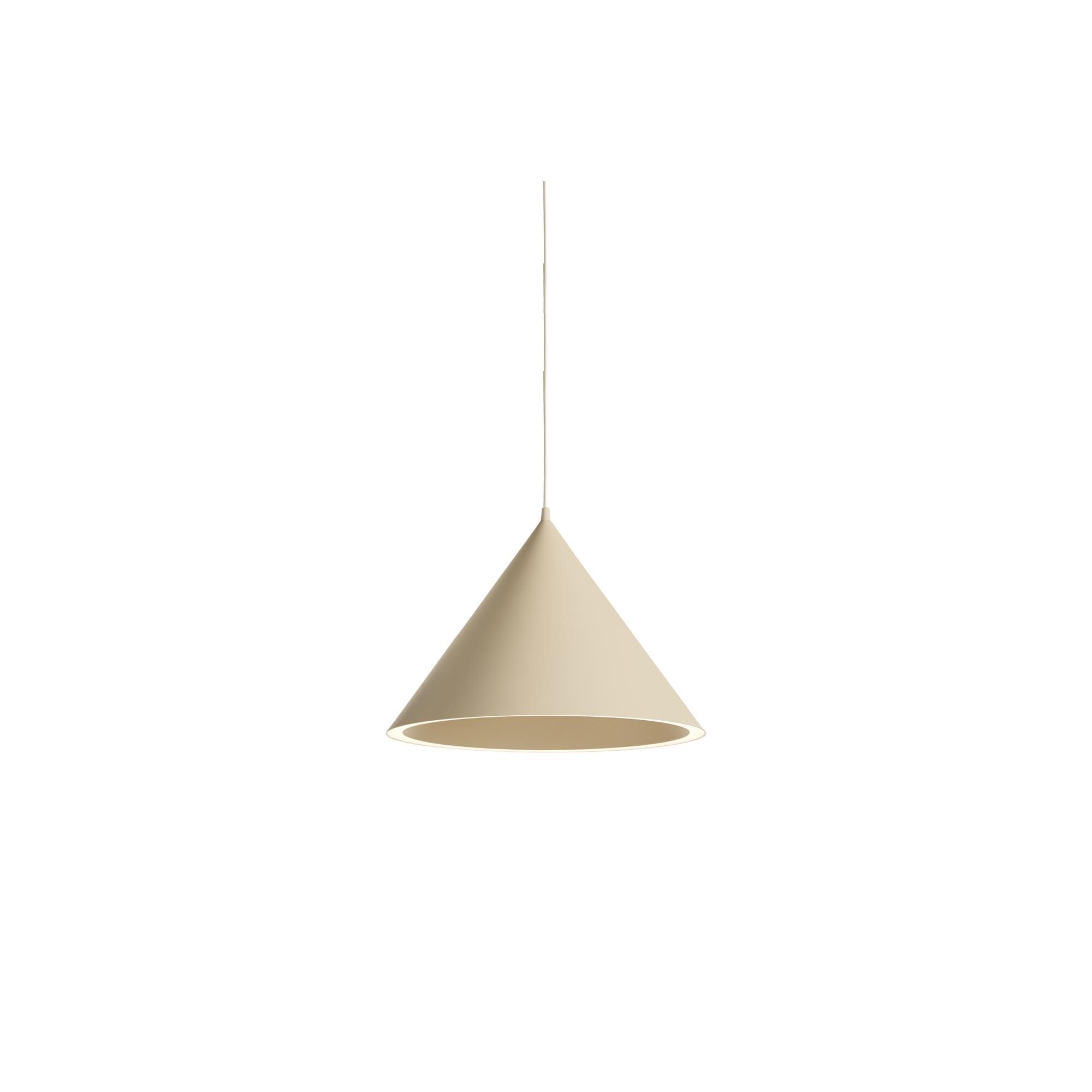 Ringformig Taklampa Liten Beige