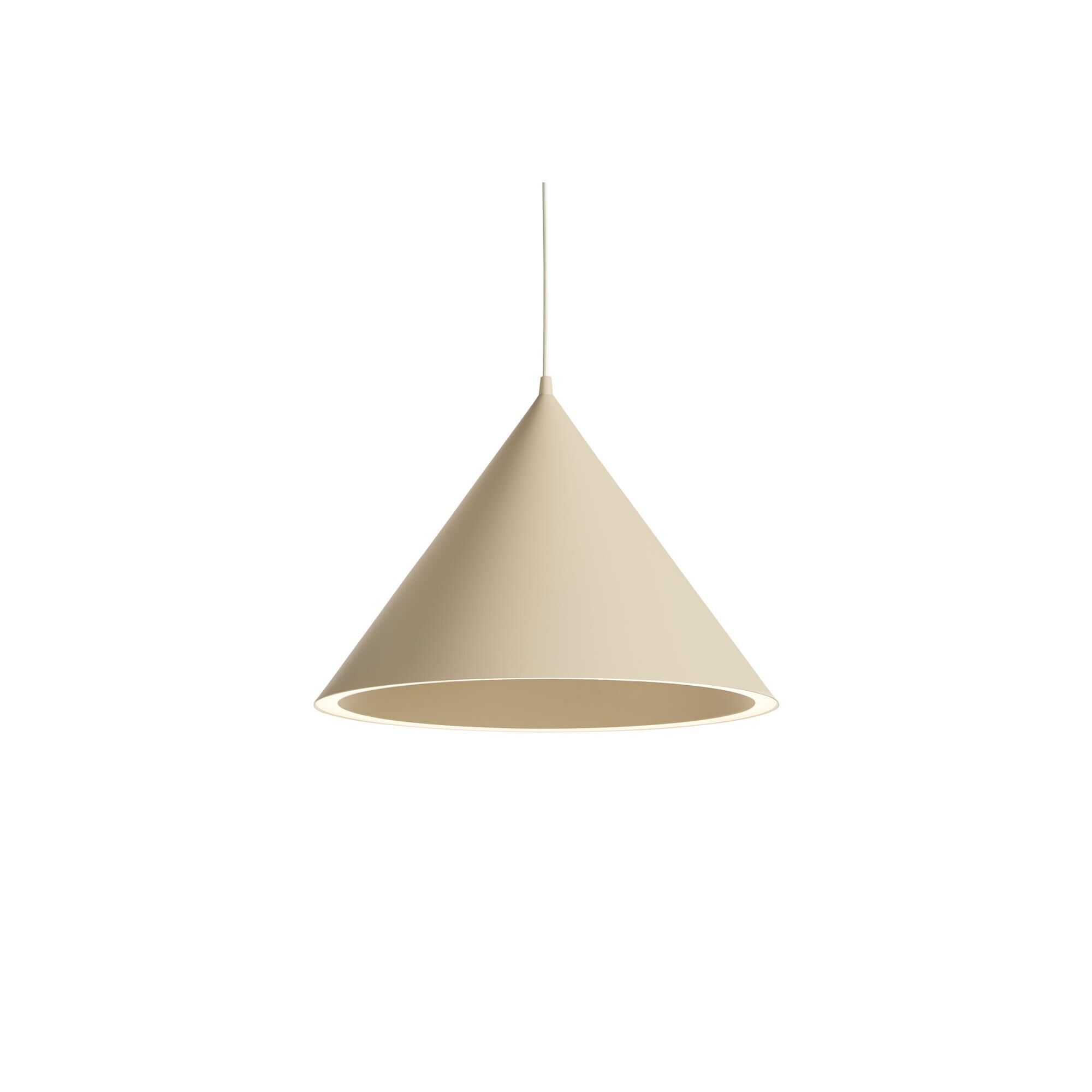 Ringformig Taklampa Stor Beige