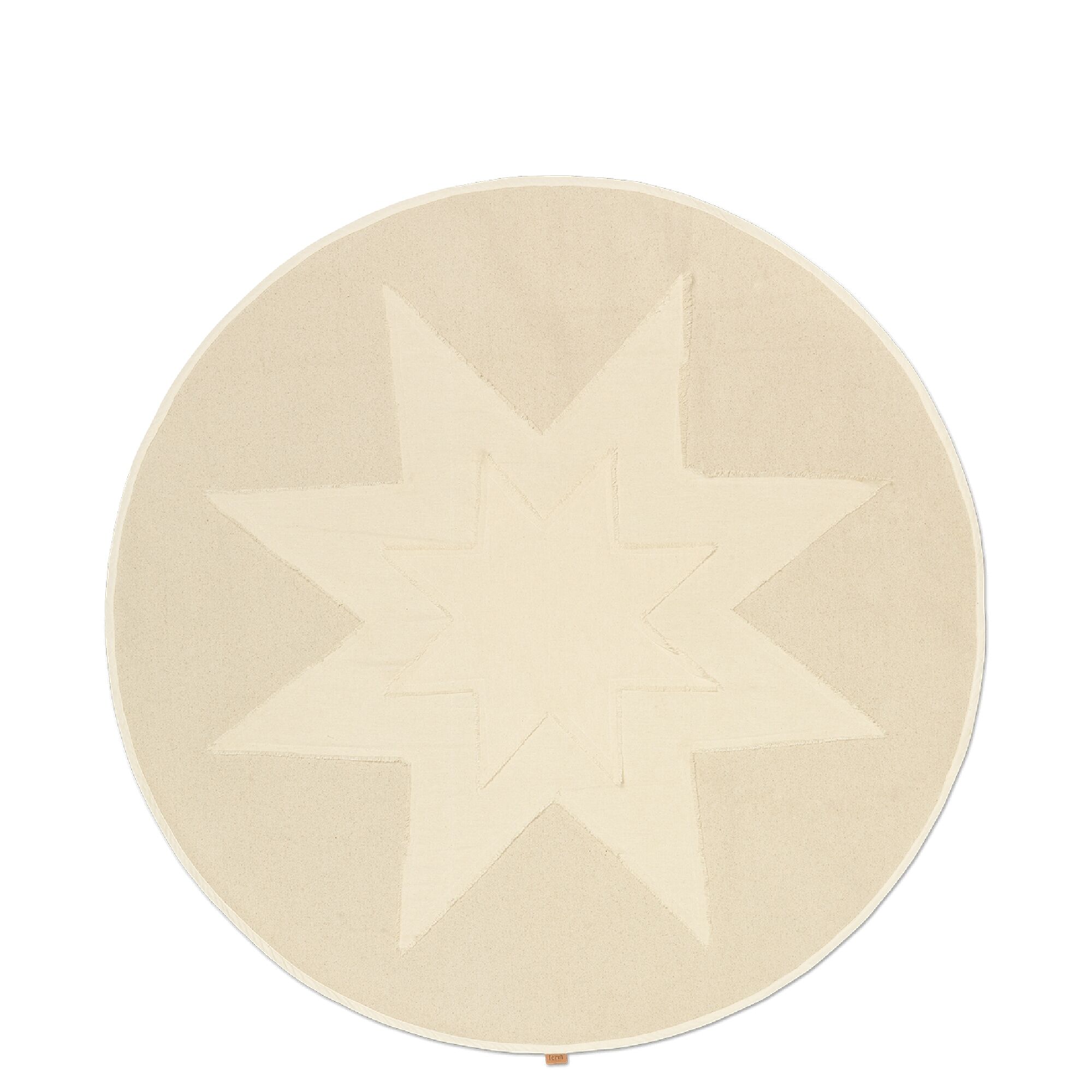 Tapis D'arbre de Noël Vela Star Naturel