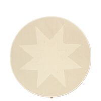 Vela Star Weihnachtsbaumteppich, Natur