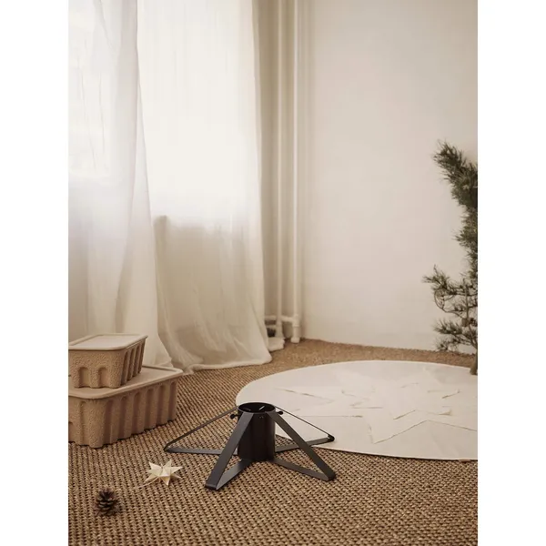 Vela Star Weihnachtsbaumteppich, Natur