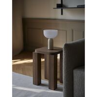 Kizu Limited Edition Tragbare Lampe Travertin/ Sand