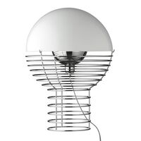 Wire Tafellamp Ø40 Wit