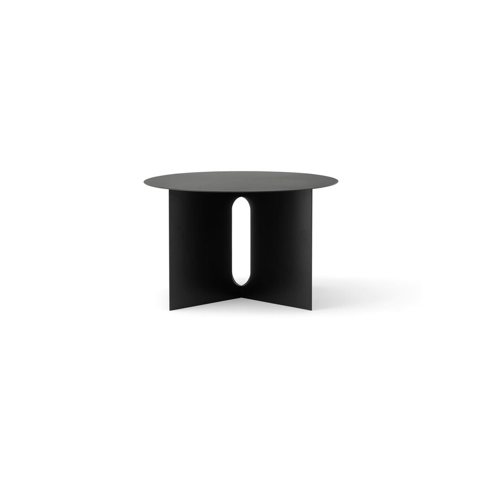 Table D'appoint Androgyne Ø63 Noir