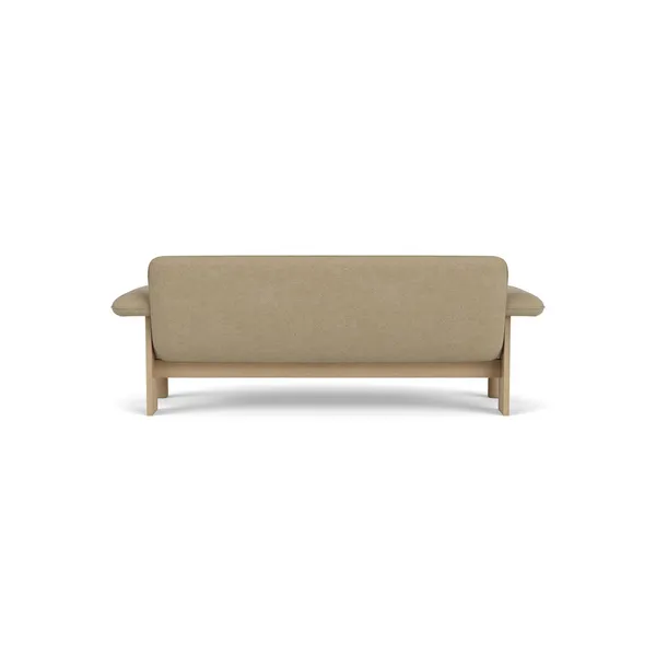 Brasilia Sofa 2-Seater Oak/Bouclé