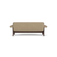 Brasilia Sofa 2-Seater Dark Stained Oak/Bouclé