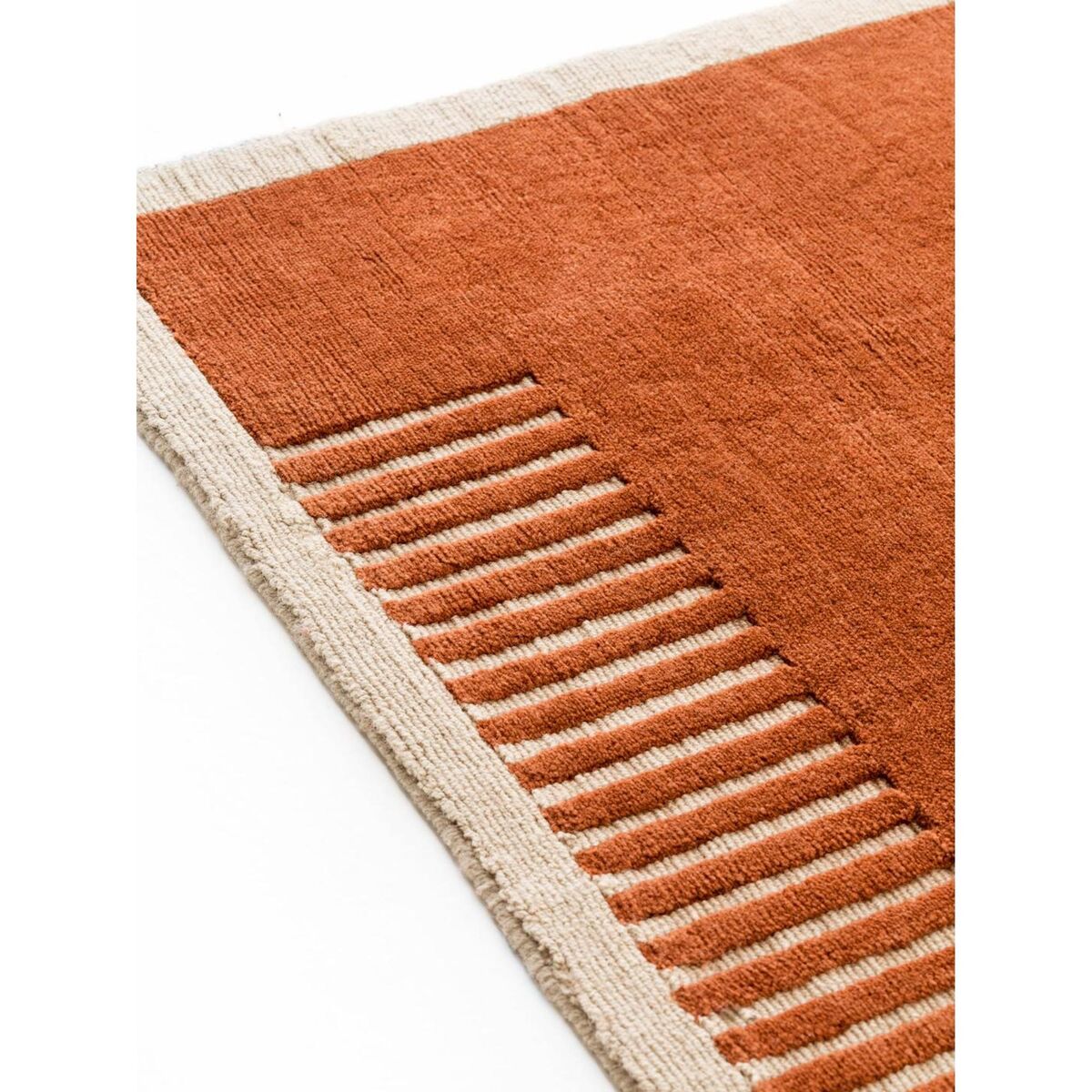 Duomo Carpet 270x270 Terracotta Red