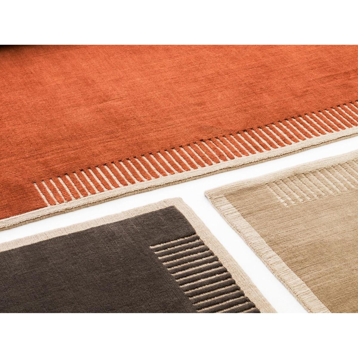 Duomo Carpet 270x270 Terracotta Red