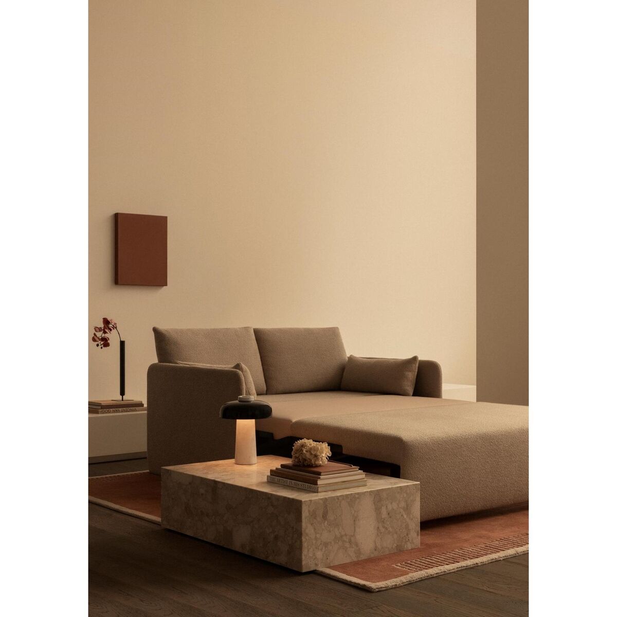 Duomo Carpet 270x270 Terracotta Red