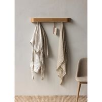 Epoch Shelf With Hooks118 Natural Oak/Fog