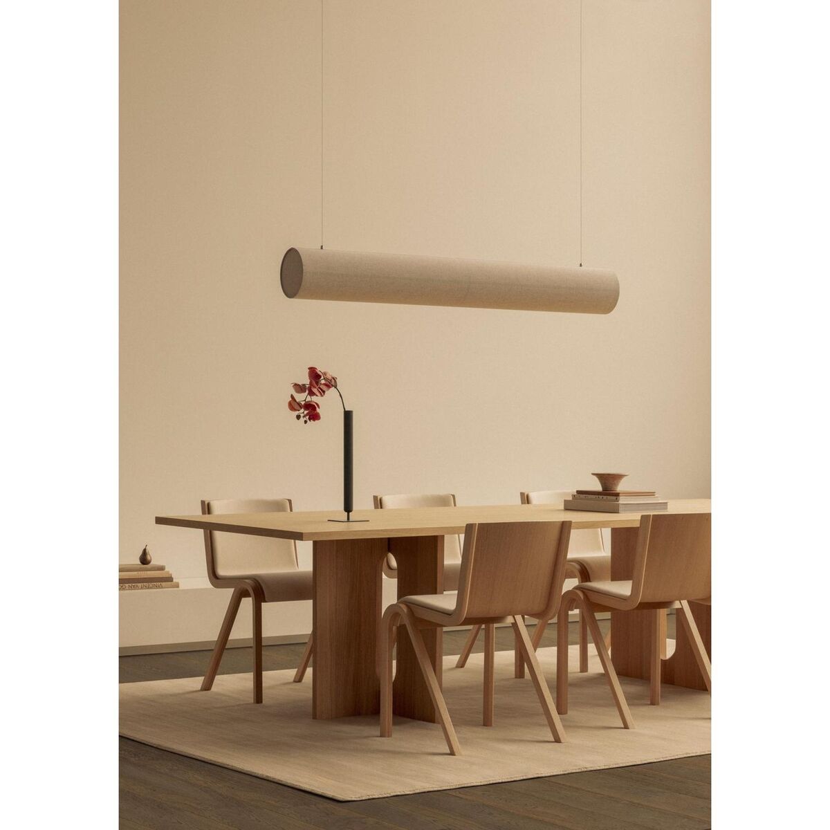 Hashira Linear Pendelleuchte Roh