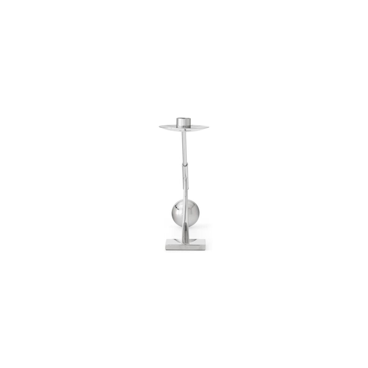 Interconnect Candle Holder W42.5 Stainless Steel