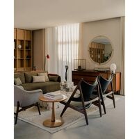 Knitting Armchair Natural Oak/Jasmine