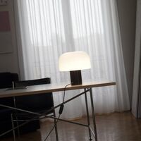 Bellhop T Tafellamp Wit/Glas