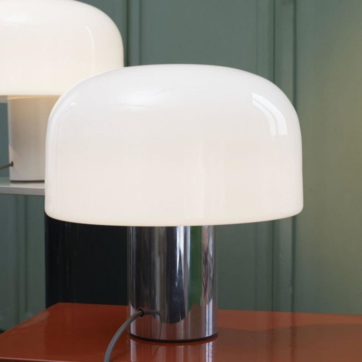 Bellhop T Tafellamp Wit/Glas