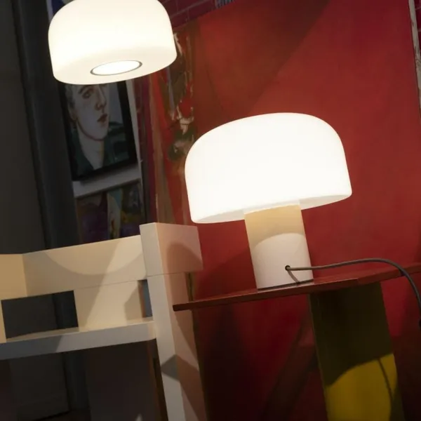Bellhop T Tafellamp Choco/Glas