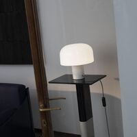 Bellhop T Tafellamp Choco/Glas