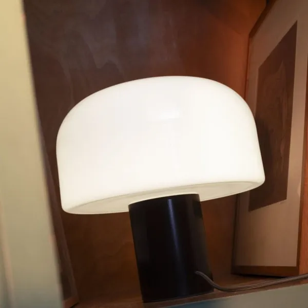 Bellhop T Table Lamp Light Aluminum/ Glass