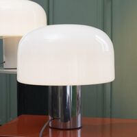 Bellhop T Table Lamp Light Aluminum/ Glass