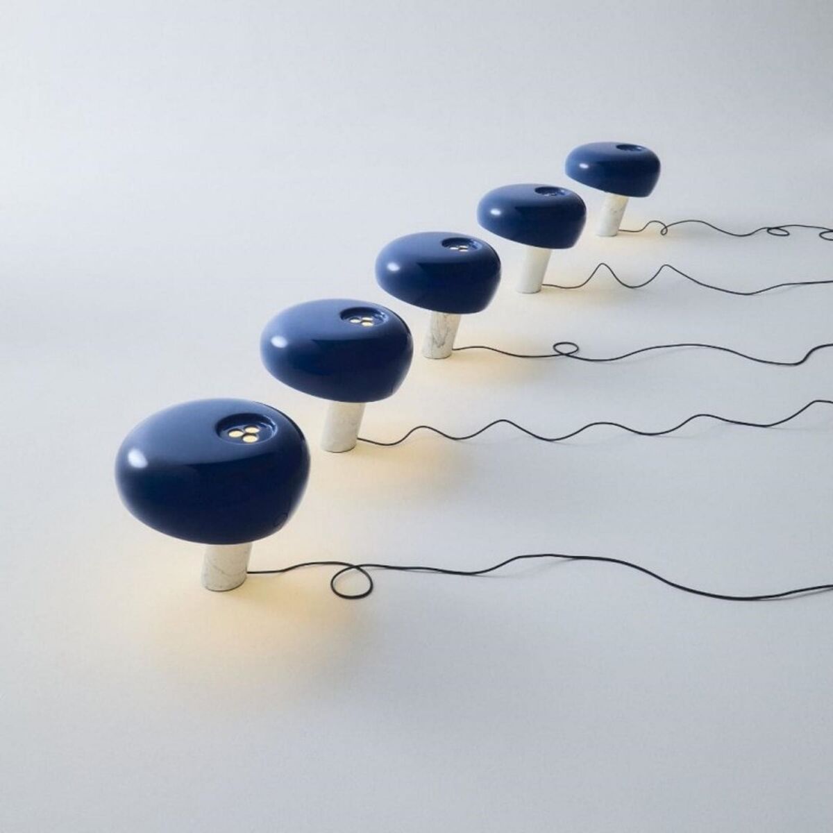 Snoopy Table Lamp Navy Blue