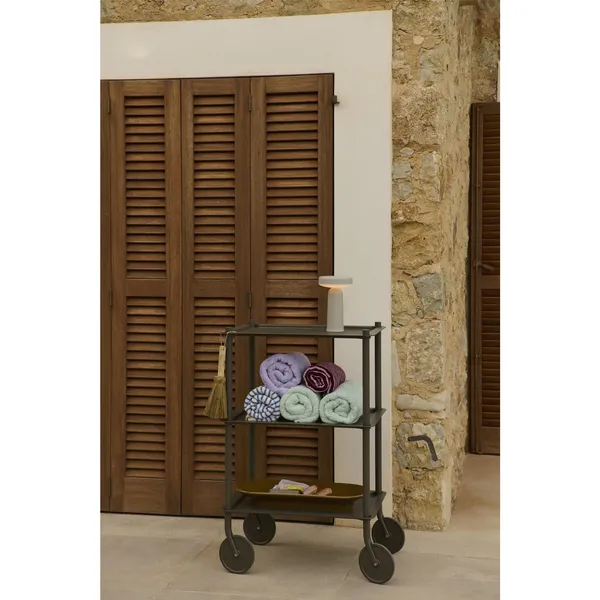 Flow Trolley 3-Layer Trolley Taupe