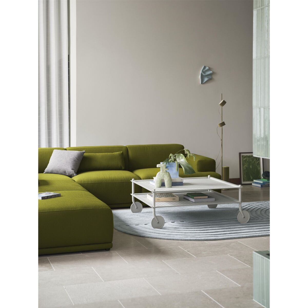 Flow Couchtisch Grau