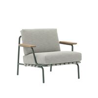Settle Outdoor Sessel Ribbed Weave 2/ Dunkelgrün