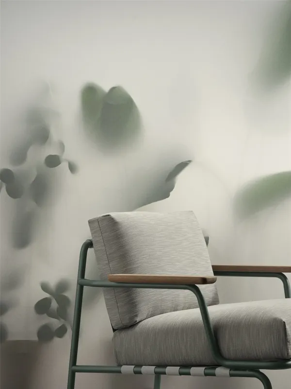 Settle Outdoor Armchair Ribbed Weave 2/ Dark Green