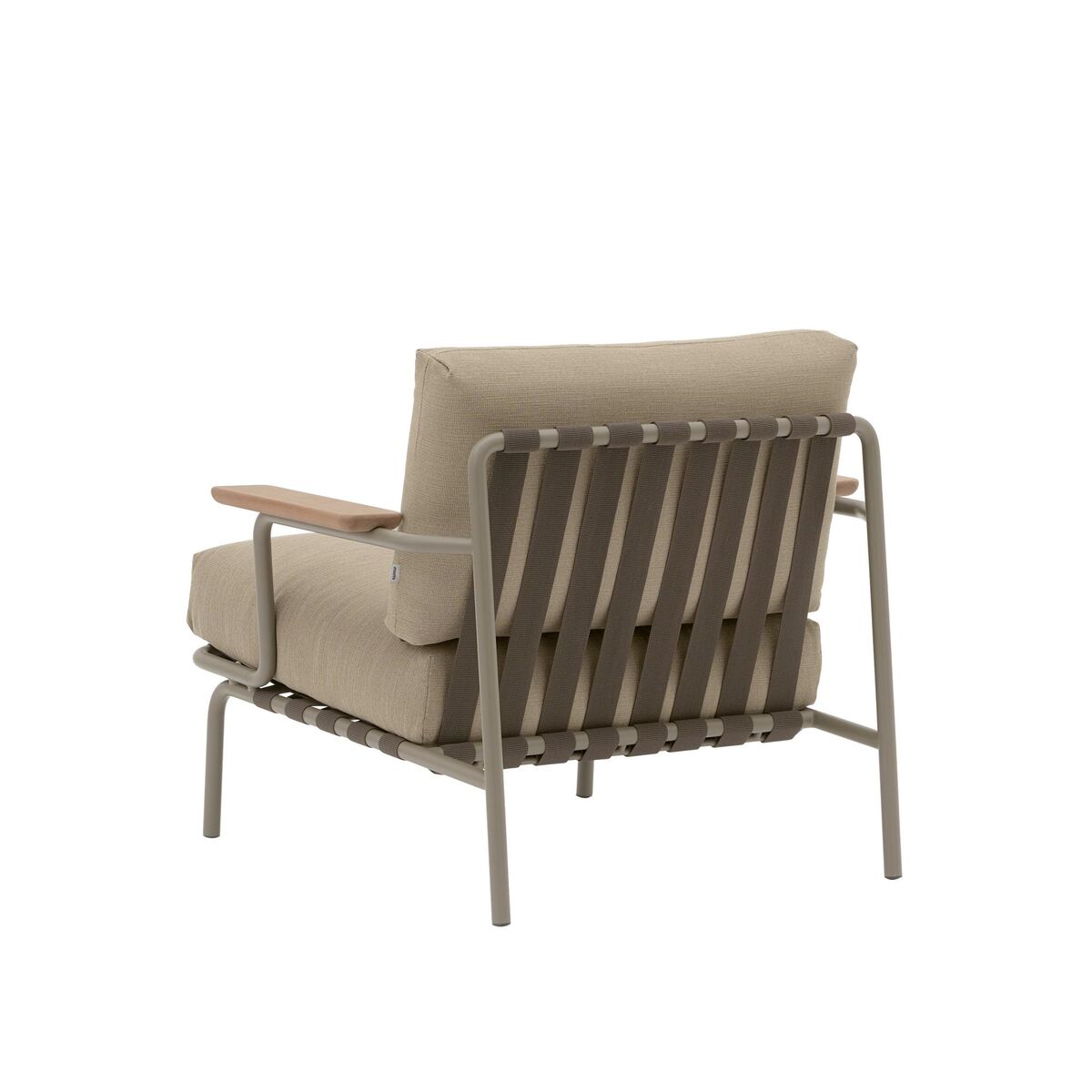 Settle Poltrona da Esterno Ribbed Weave 5/Taupe